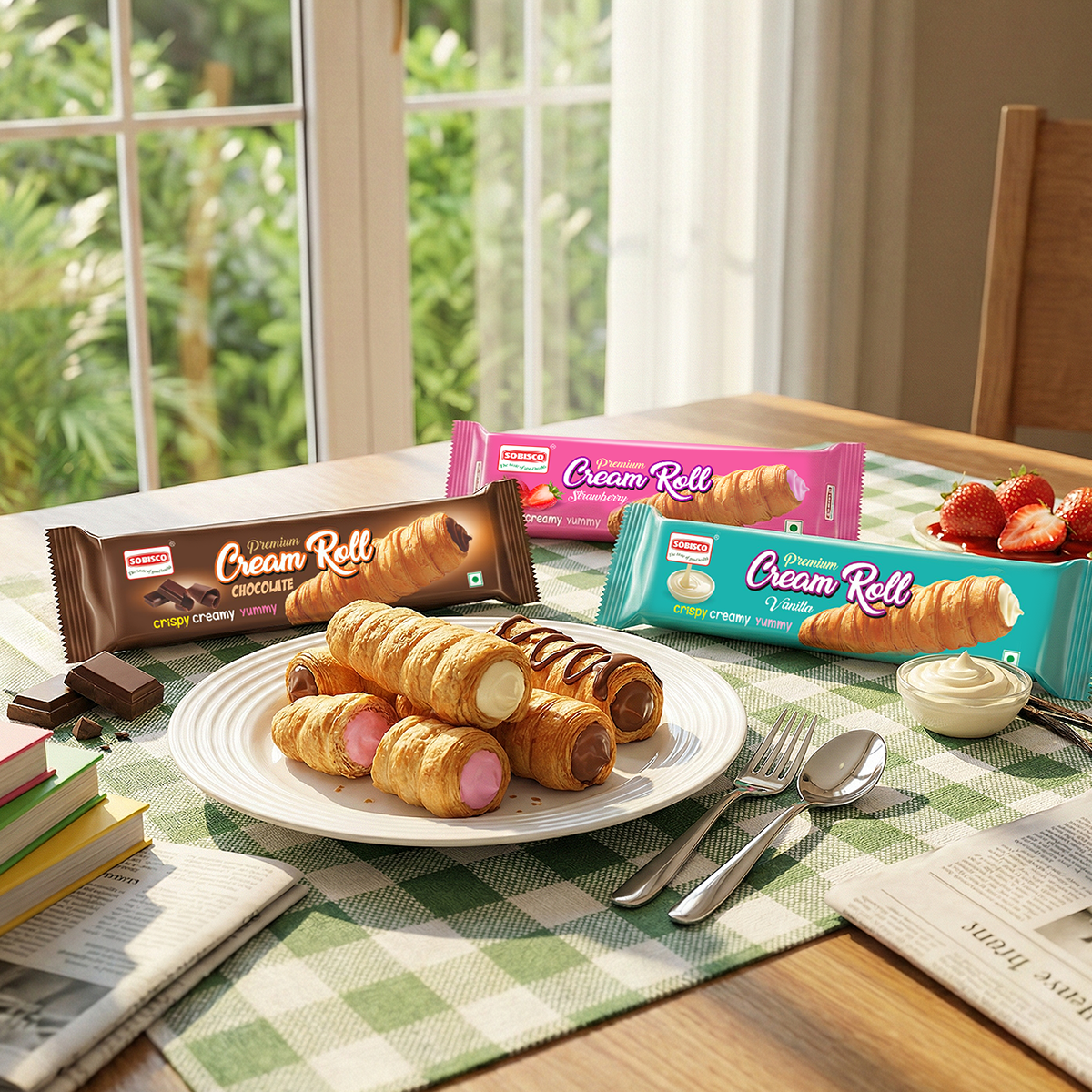 Cream Roll banner